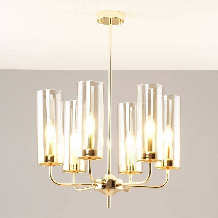 Люстра на штанге Moderli Metric 6 ламп V10020-6P