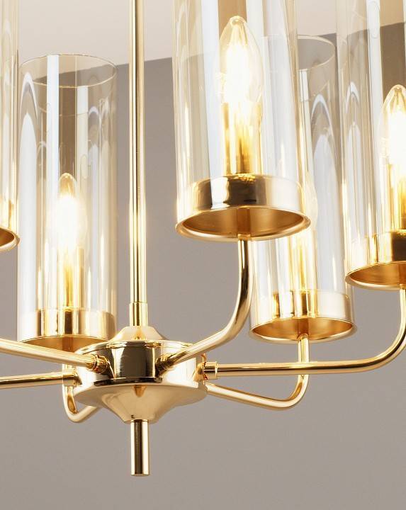 Люстра на штанге Moderli Metric 6 ламп V10020-6P