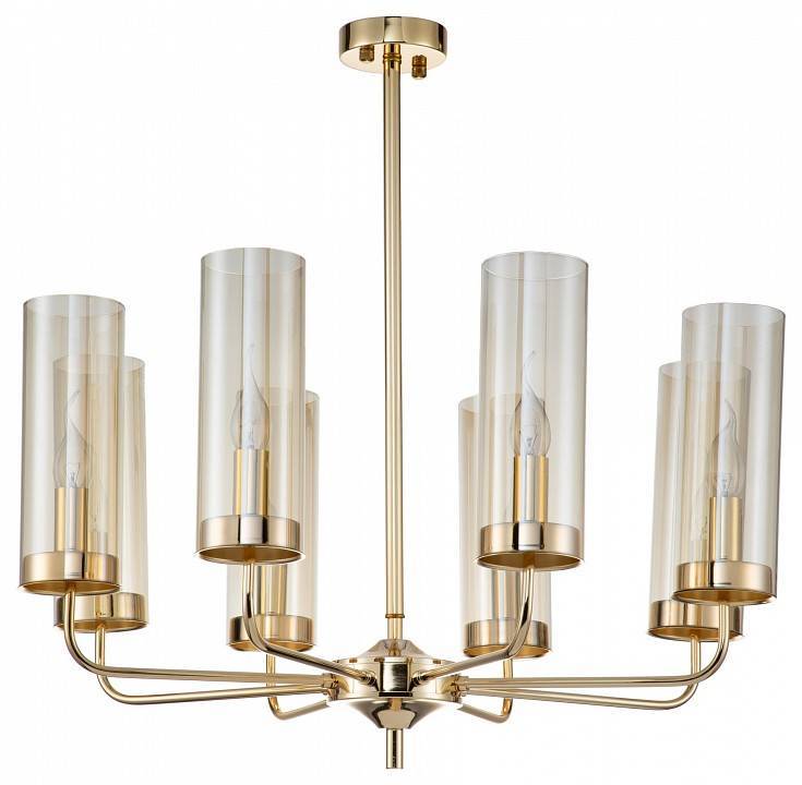 Люстра на штанге Moderli Metric 8 ламп V10021-8P