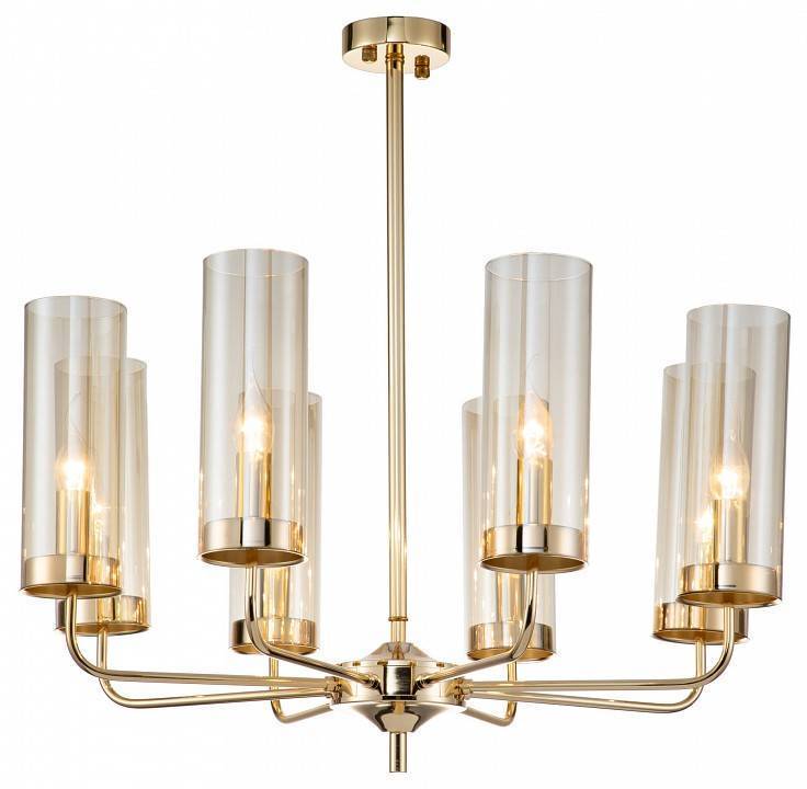 Люстра на штанге Moderli Metric 8 ламп V10021-8P