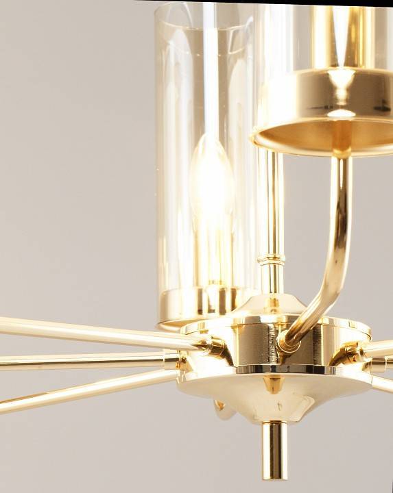 Люстра на штанге Moderli Metric 8 ламп V10021-8P