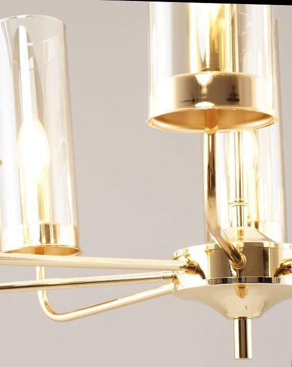 Люстра на штанге Moderli Metric 8 ламп V10021-8P