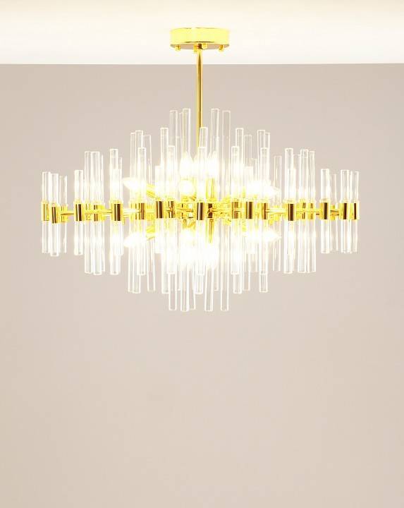 Люстра на штанге Moderli Anio 16 ламп V7010-16P