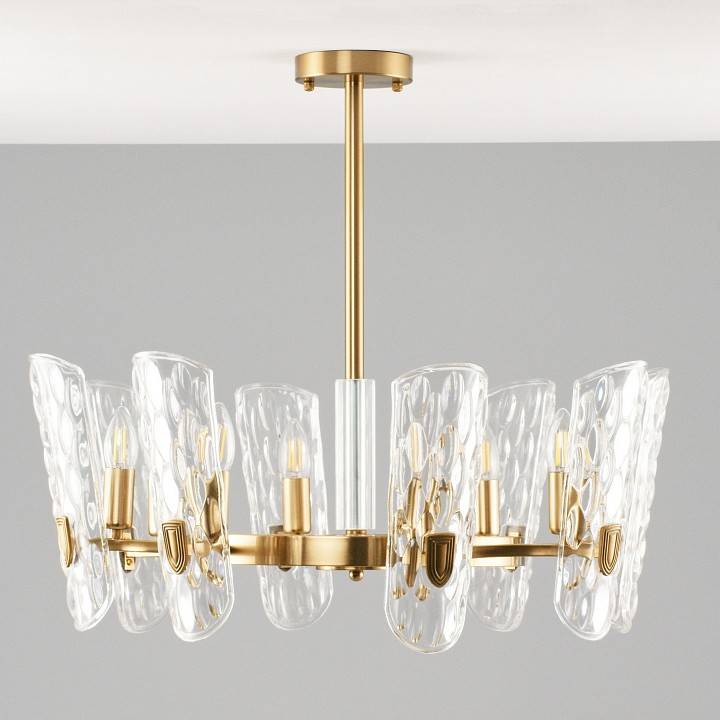 Люстра на штанге Moderli Beluce 8 ламп V8070-8P