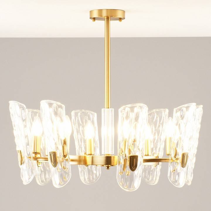 Люстра на штанге Moderli Beluce 8 ламп V8070-8P