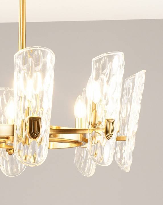 Люстра на штанге Moderli Beluce 8 ламп V8070-8P