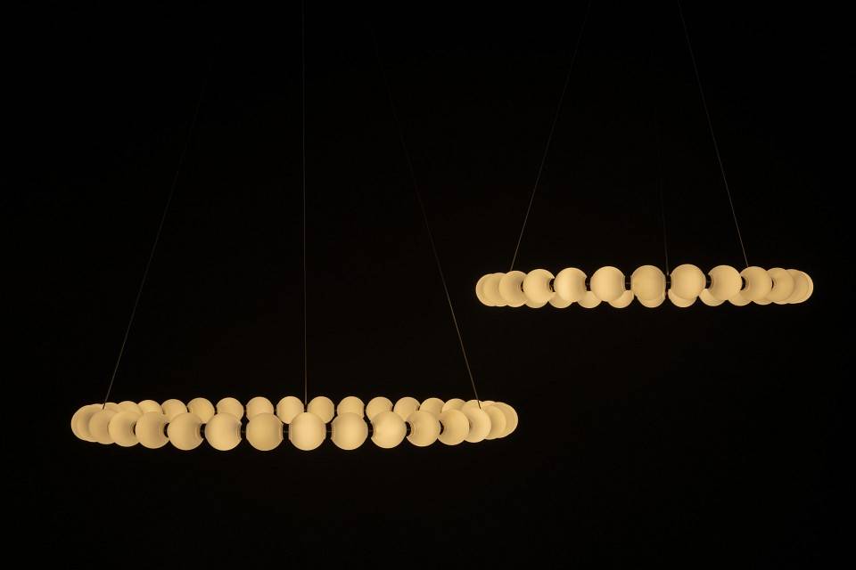 Люстра подвесная Milosh Tendence 851 81 лампа 0851CL-81GD