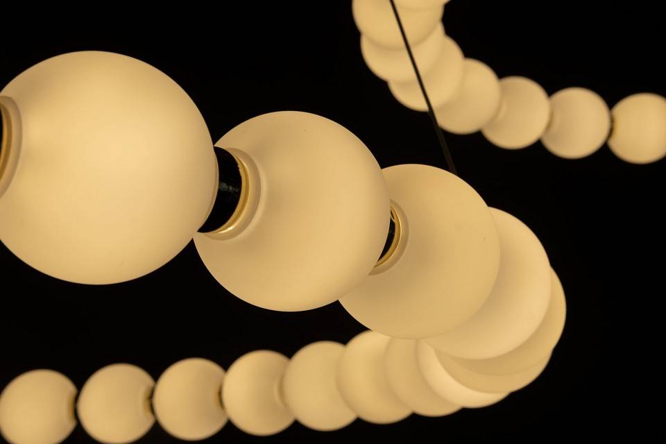 Люстра подвесная Milosh Tendence 851 81 лампа 0851CL-81GD