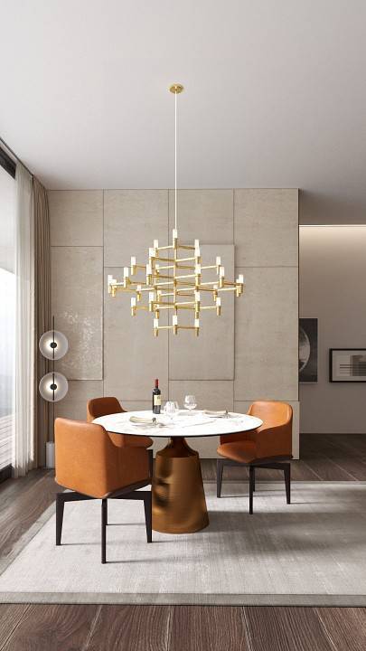 Подвесной светильник Milosh Tendence 872 0872CL-30GD