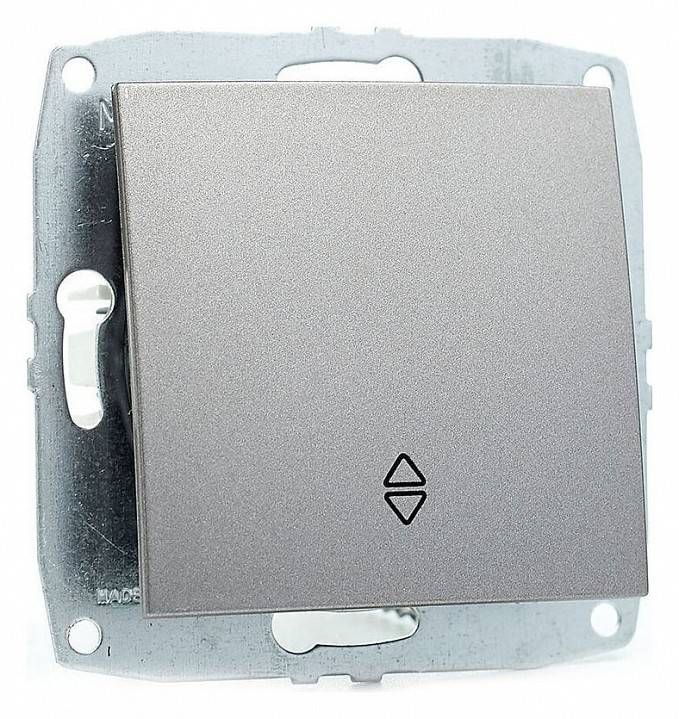 Выключатель проходной одноклавишный Mono Electric Despina / Larissa 500-002425-109