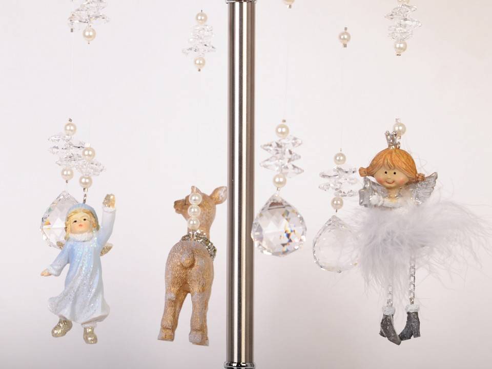 Настольная лампа декоративная Manne Manne TL.7722-1CR.W-BLUE