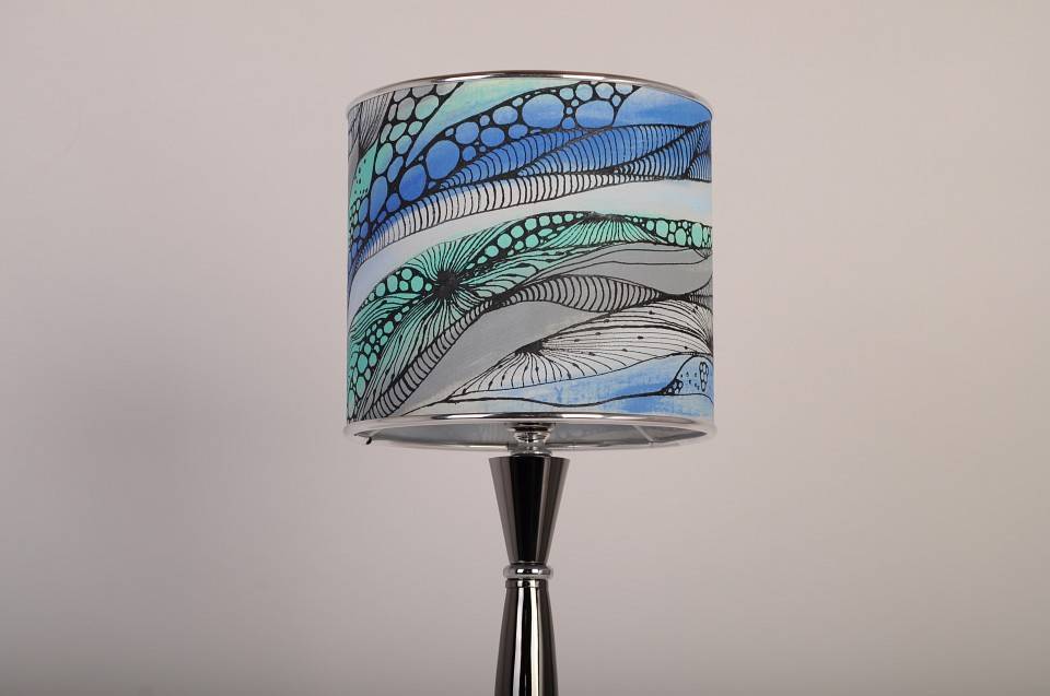 Настольная лампа декоративная Manne TL.7734-1BL TL.7734-1BL (абстракция) лампа настольная 1л