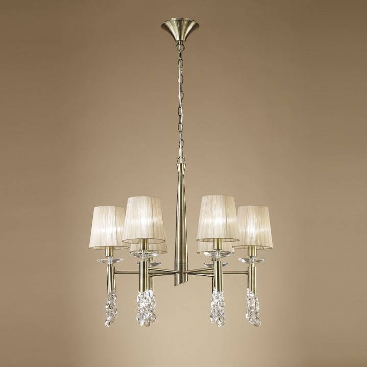 Подвесная люстра Mantra Tiffany 5 ламп 3871