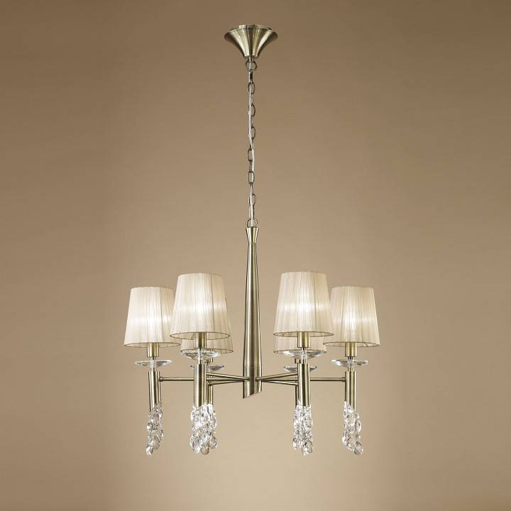 Подвесная люстра Mantra Tiffany 5 ламп 3871