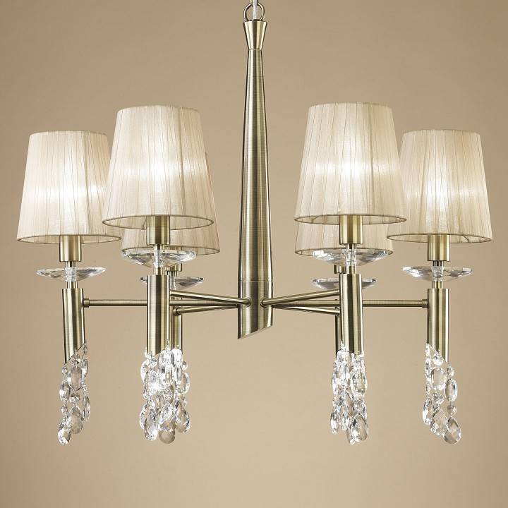 Подвесная люстра Mantra Tiffany 5 ламп 3871