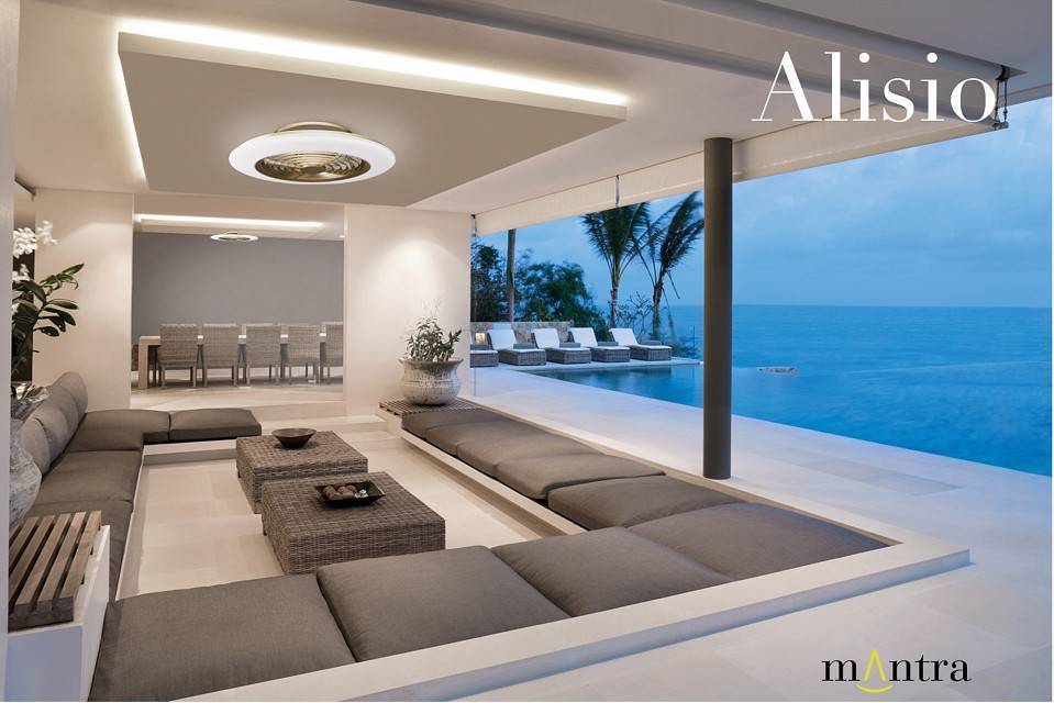 Потолочный светильник с вентилятором Mantra Alisio 6707