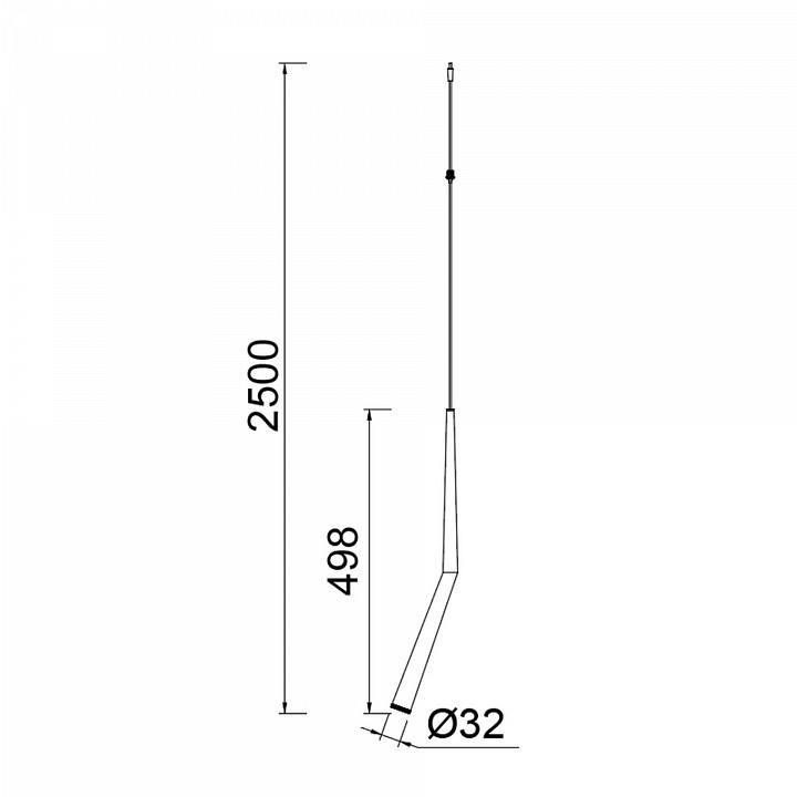 Подвесной светильник Mantra Boomerang 9235