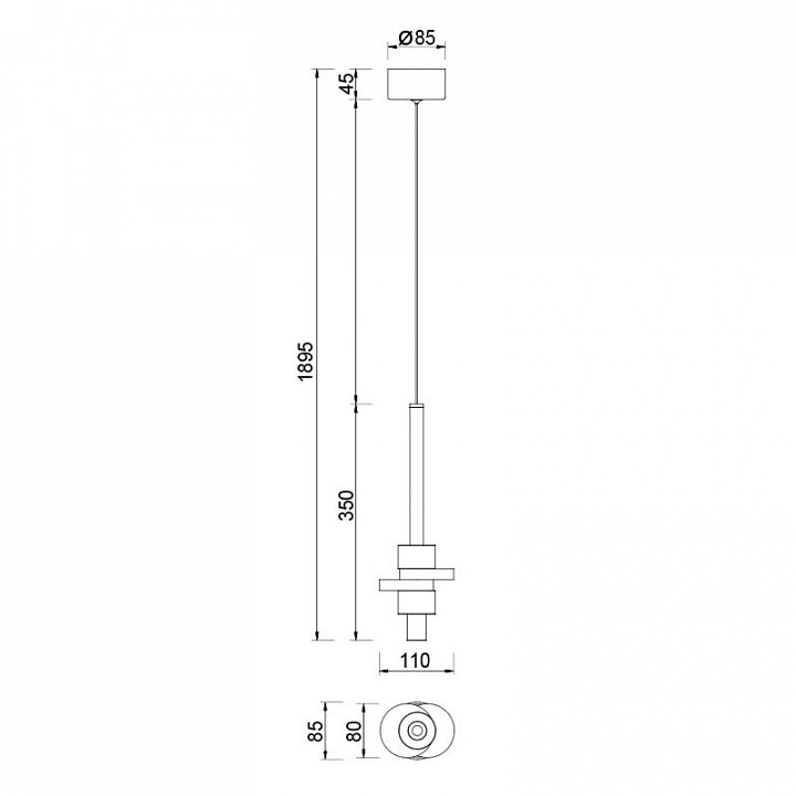 Подвесной светильник Mantra Betty 9425