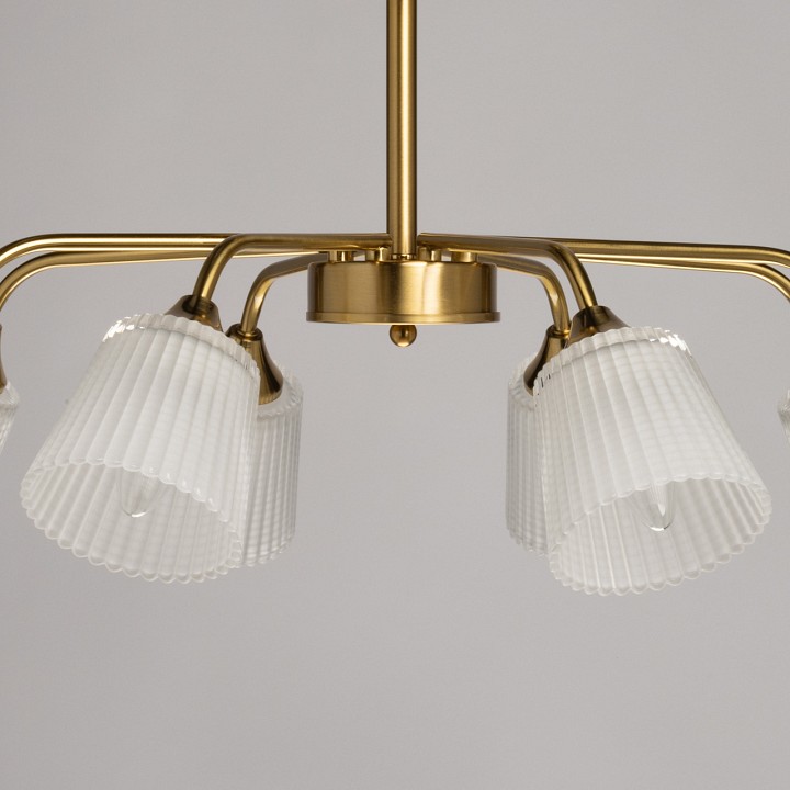 Люстра на штанге De City Блеск 8 ламп 315017508