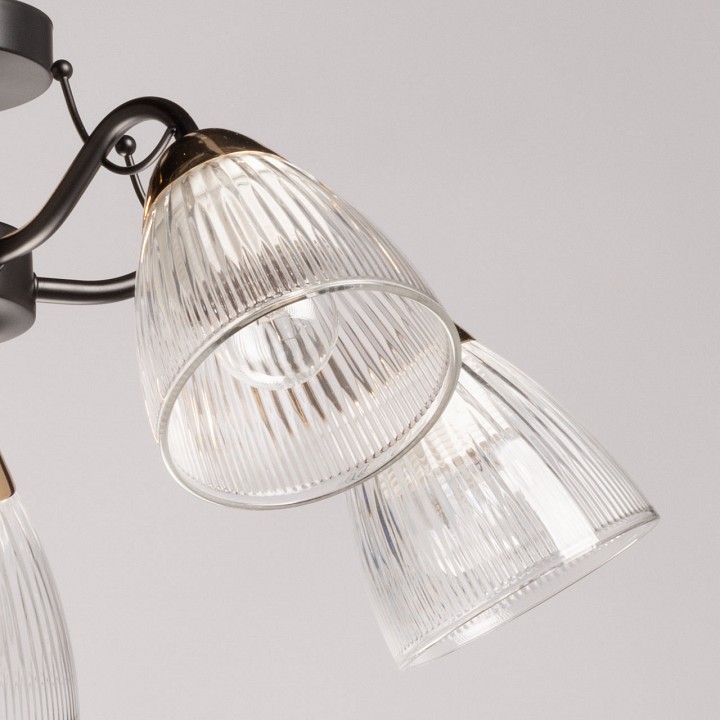 Люстра на штанге De City Альфа 5 ламп 324019505