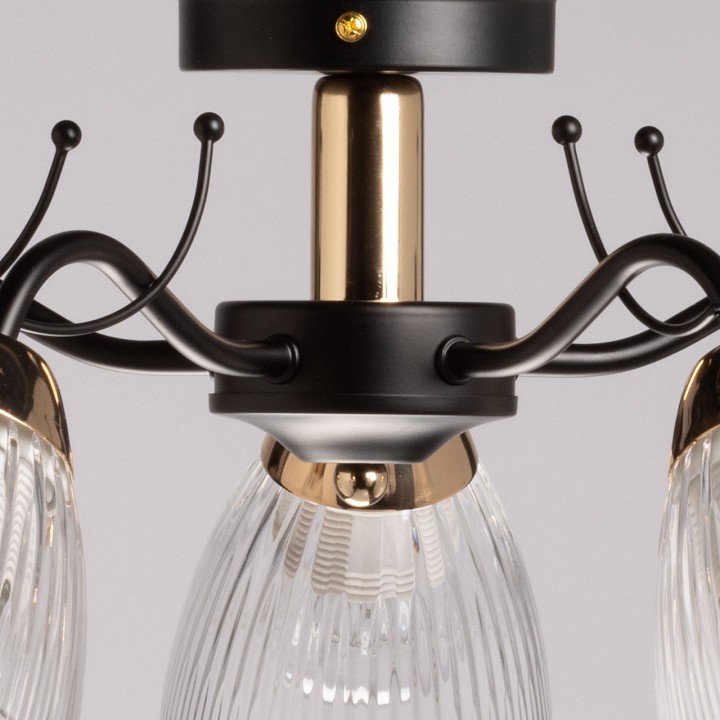 Люстра на штанге De City Альфа 5 ламп 324019505