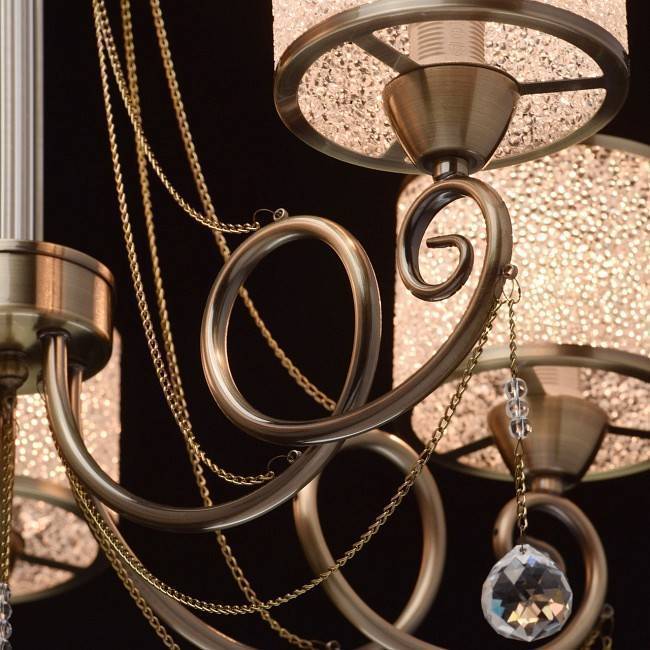 Подвесная люстра MW-Light Моника 11 5x60 Вт E14 372013405