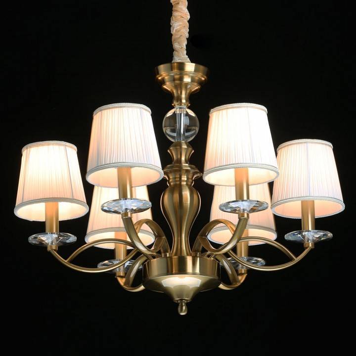 Подвесная люстра Chiaro Сильвия 6 ламп 404010606