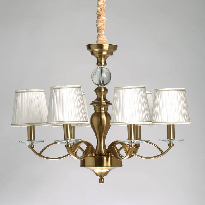 Подвесная люстра Chiaro Сильвия 6 ламп 404010606