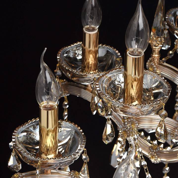 Подвесная люстра Chiaro Одетта 16 ламп 405010316