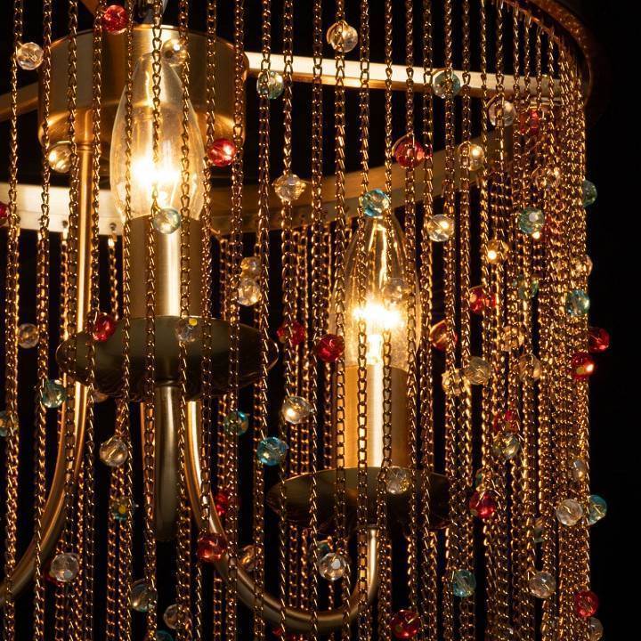 Подвесная люстра De City Лавиния 4 3x60Вт E14 443011803