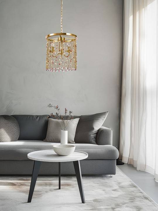 Подвесная люстра De City Лавиния 4 3x60Вт E14 443011803