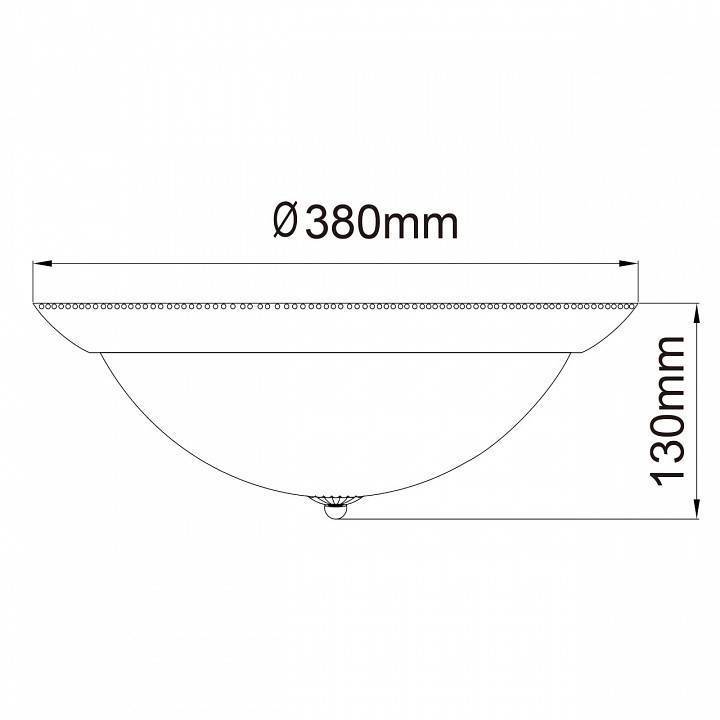 Накладной светильник MW-Light Ариадна 3 лампы E14 450015503