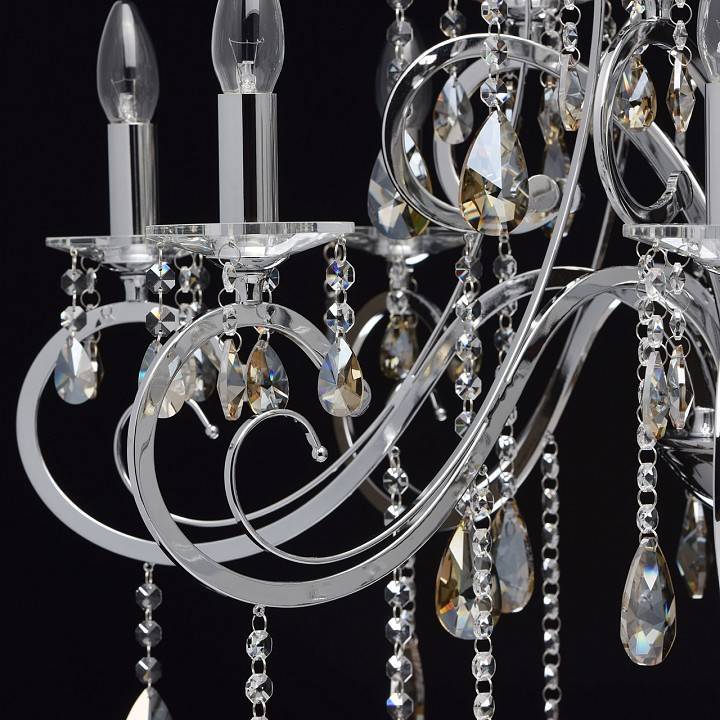 Подвесная люстра Chiaro Сюзанна 3 12 ламп 458011012