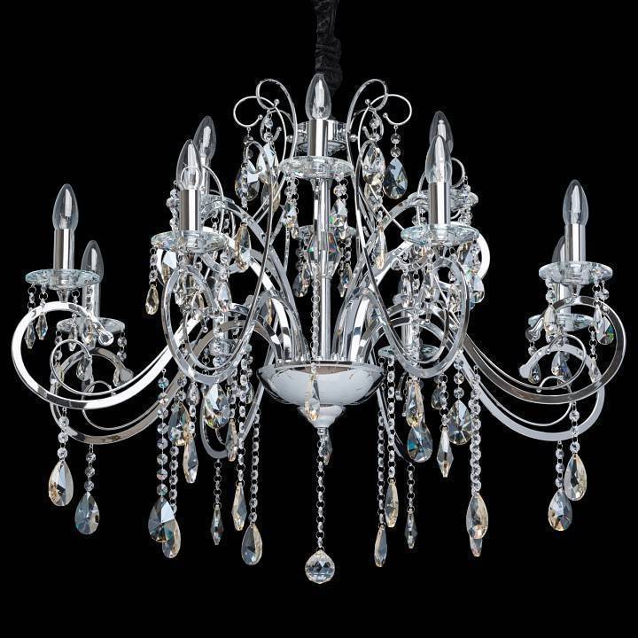 Подвесная люстра Chiaro Сюзанна 3 12 ламп 458011012