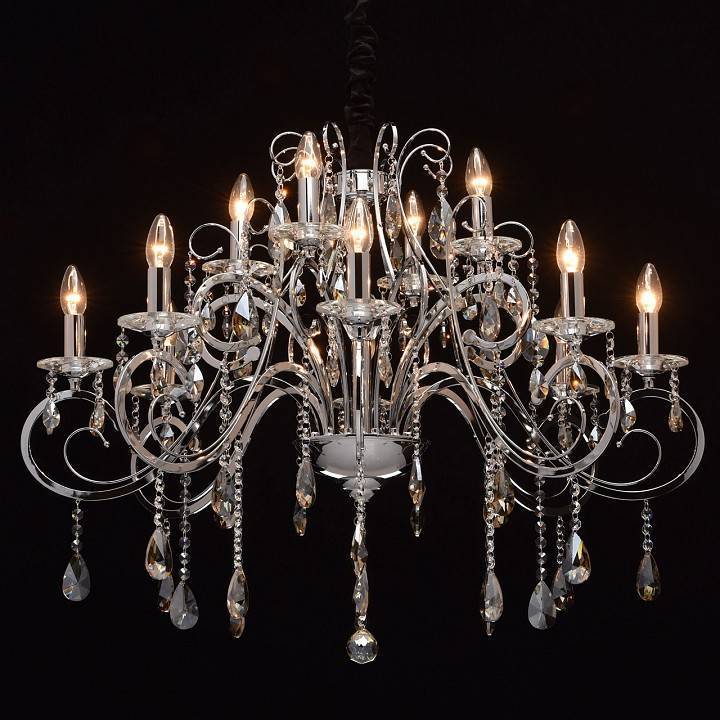 Подвесная люстра Chiaro Сюзанна 3 12 ламп 458011012