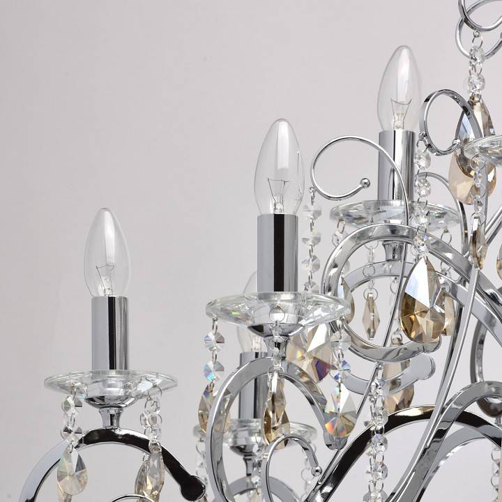 Подвесная люстра Chiaro Сюзанна 3 12 ламп 458011012