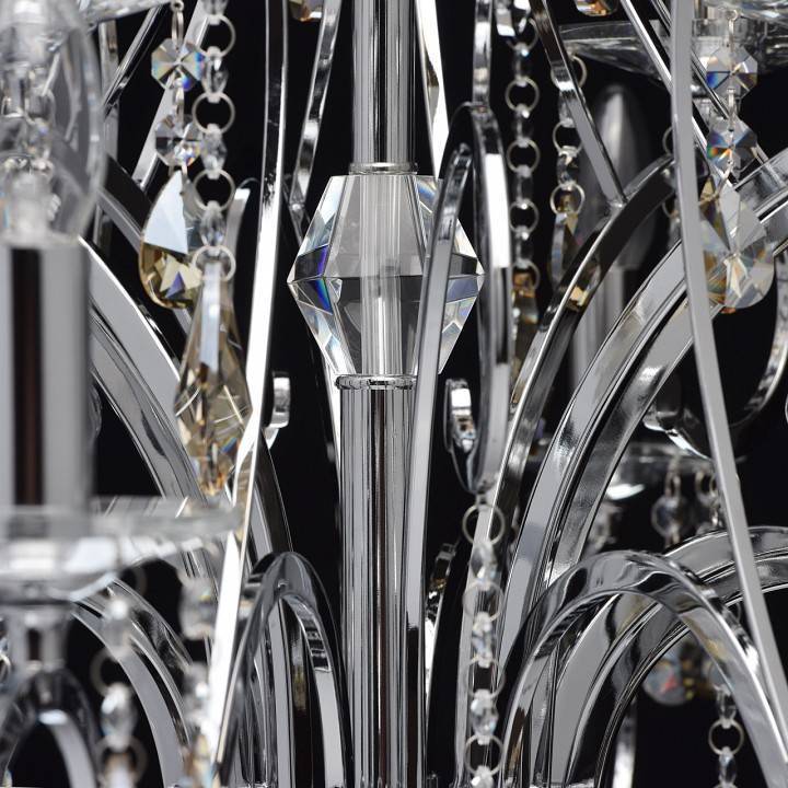 Подвесная люстра Chiaro Сюзанна 3 12 ламп 458011012