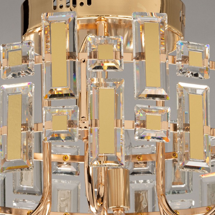 Люстра на штанге De City Арман 9 6 ламп 462012206