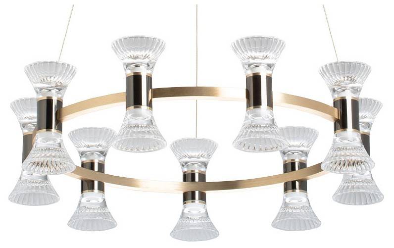Подвесная люстра DeMarkt Вальтер 9х60 Вт E14 551012709