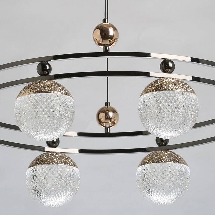 Подвесная люстра DeMarkt Вальтер 8х60 Вт E14 551012908