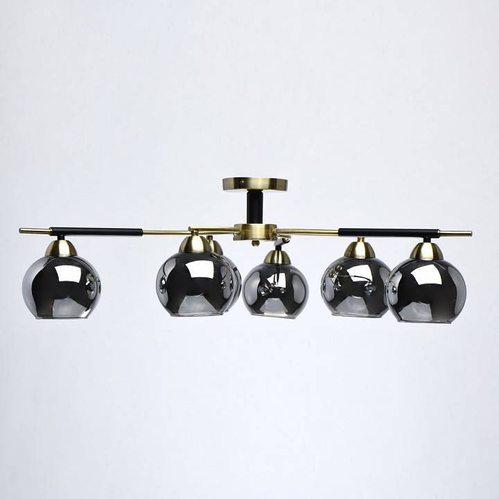 Люстра потолочная DeMarkt Гамбург 6x60 Вт E14 605014606