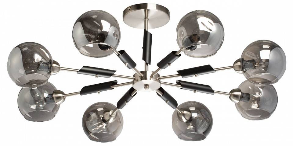 Люстра на штанге DeMarkt Гамбург 8х60Вт E27 605016708