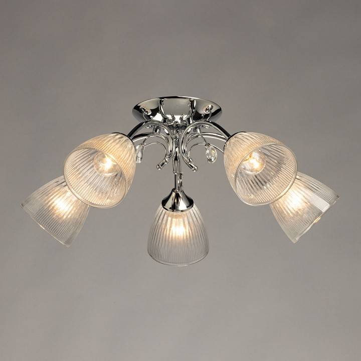 Потолочная люстра De City Нежность 5x40 Вт E14 676017205