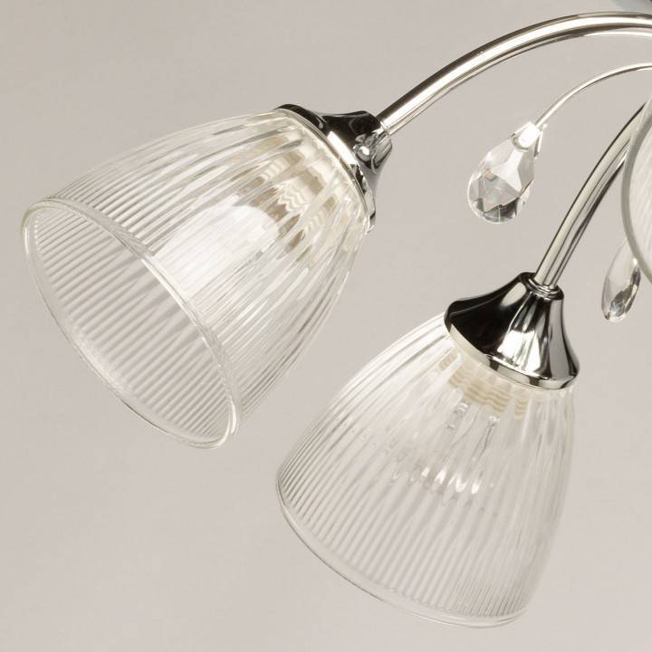 Потолочная люстра De City Нежность 5x40 Вт E14 676017205