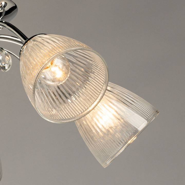 Потолочная люстра De City Нежность 5x40 Вт E14 676017205