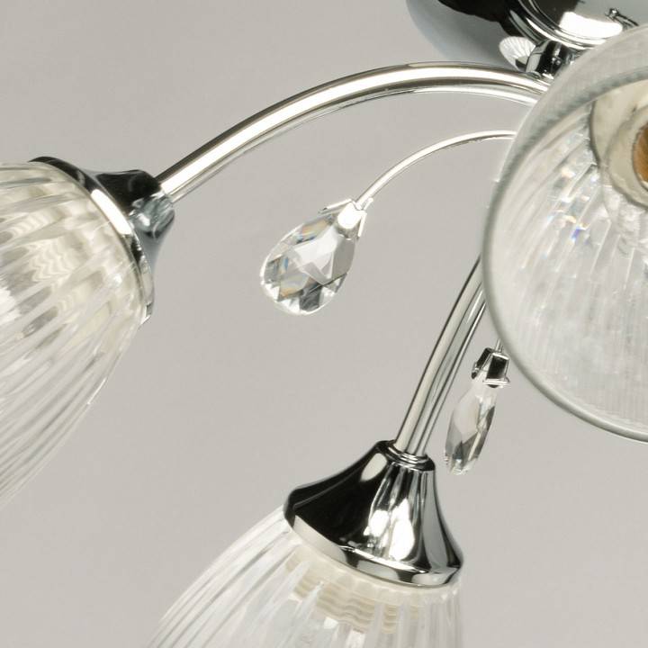 Потолочная люстра De City Нежность 5x40 Вт E14 676017205