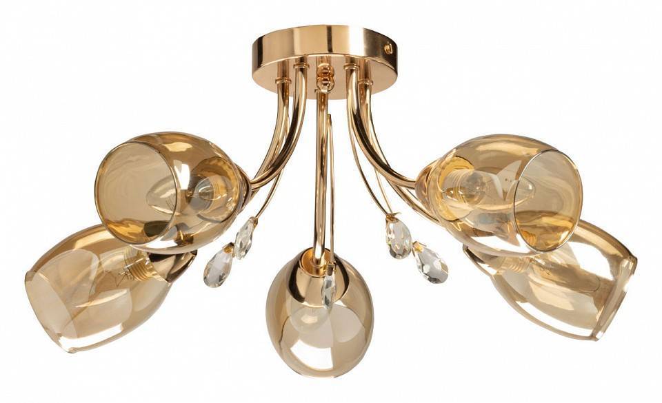 Люстра на штанге De City Нежность 5x60 Вт E27 676017305