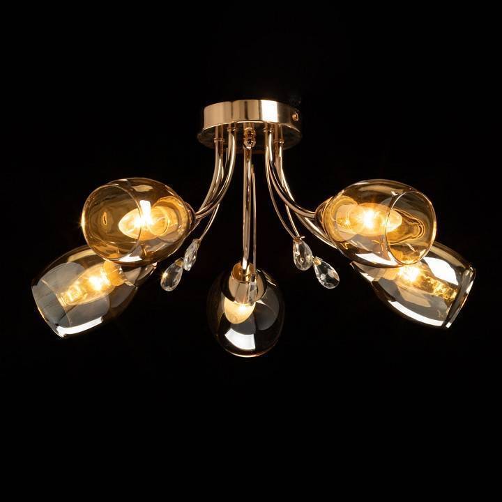 Люстра на штанге De City Нежность 5x60 Вт E27 676017305