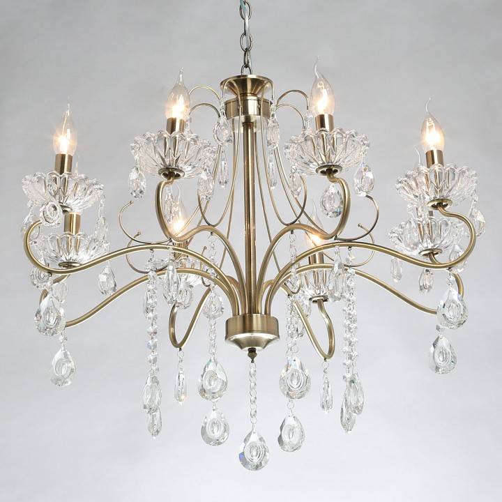 Подвесная люстра De City Свеча 8х60 Вт E14 683014208
