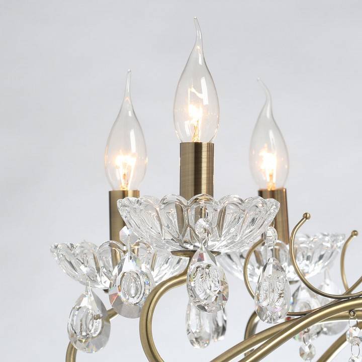 Подвесная люстра De City Свеча 8х60 Вт E14 683014208